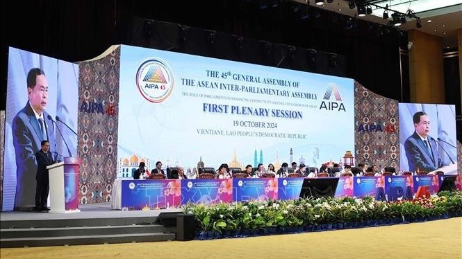 AIPA-45:  National Assembly Chairman proposes to enhance parliaments’ role