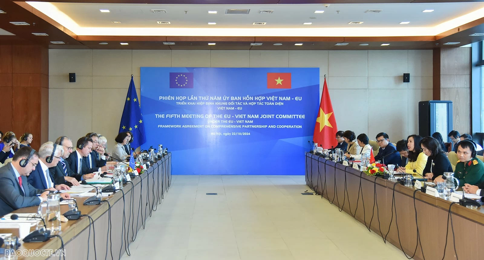 Vietnam-EU Joint Committee's fifth meeting convened in Hanoi Vietnam-EU Joint Committee's fifth meeting convened in Hanoi
