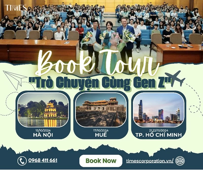 Book tour: 'Chat with Gen Z' Book tour: 'Chat with Gen Z'