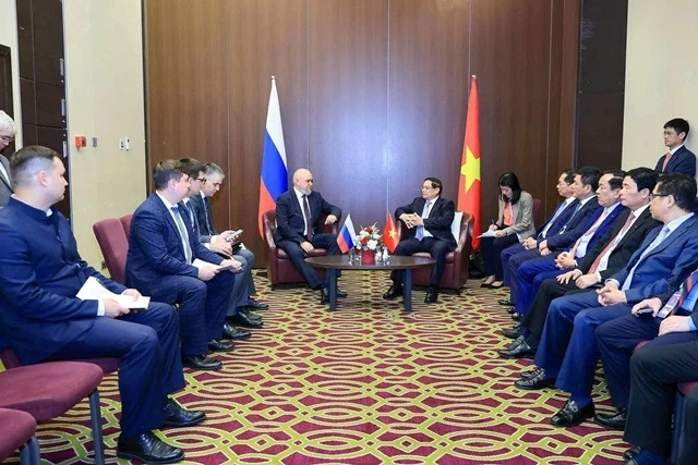 PM Pham Minh Chinh receives Russian Minister of Energy Sergey Tsivilev in Kazan PM Pham Minh Chinh receives Russian Minister of Energy Sergey Tsivilev in Kazan