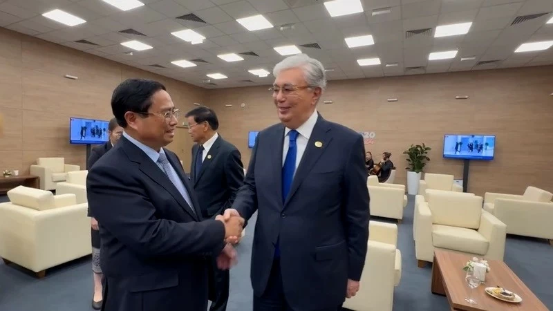 Prime Minister meets with Kazakh, Turkmen, Ethiopian leaders Prime Minister meets with Kazakh, Turkmen, Ethiopian leaders