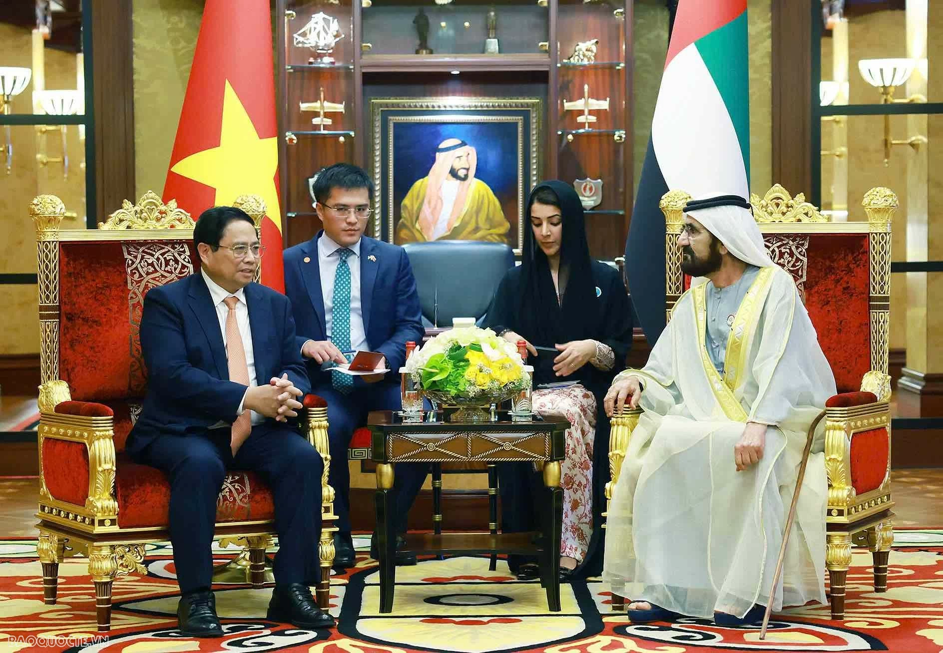 PM Pham Minh Chinh, UAE Vice President agree on key cooperation areas PM Pham Minh Chinh, UAE Vice President agree on key cooperation areas