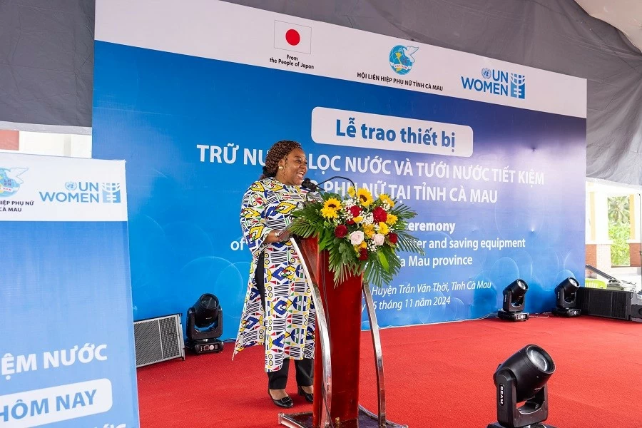 Supporting women facing drought and saltwater intrusion in Ca Mau and Ninh Thuan Supporting women facing drought and saltwater intrusion in Ca Mau and Ninh Thuan