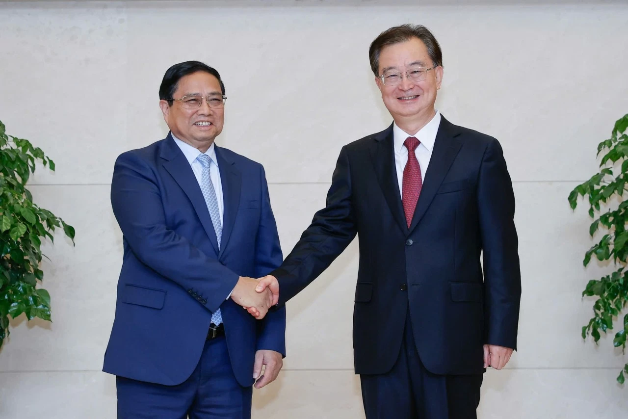 PM Pham Minh Chinh meets China’s Yunnan Party Secretary Wang Ning PM Pham Minh Chinh meets China’s Yunnan Party Secretary Wang Ning
