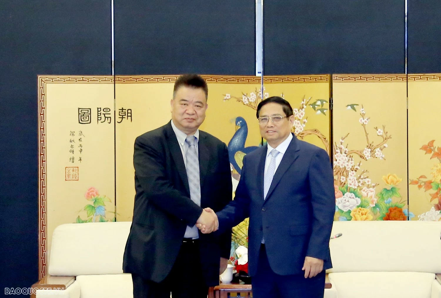 Prime Minister Pham Minh Chinh meets Chinese leading infrastructure and energy corporations Prime Minister Pham Minh Chinh meets Chinese leading infrastructure and energy corporations