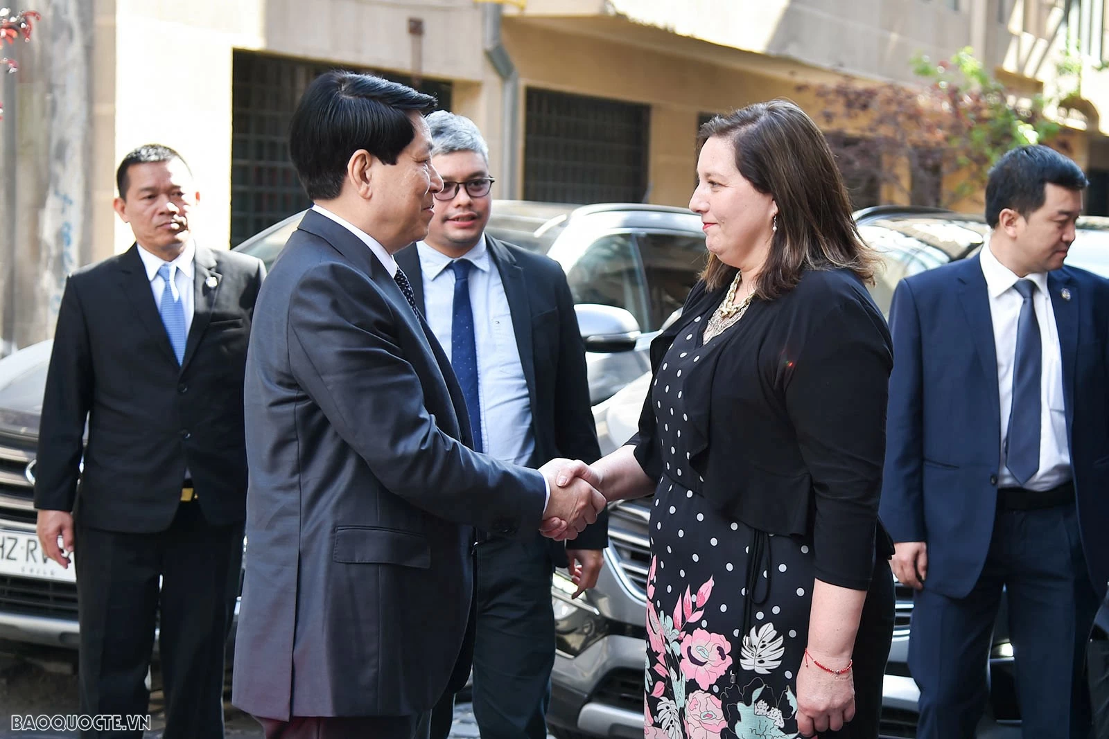 President Luong Cuong receives leader of Socialist Party of Chile in Santiago President Luong Cuong receives leader of Socialist Party of Chile in Santiago