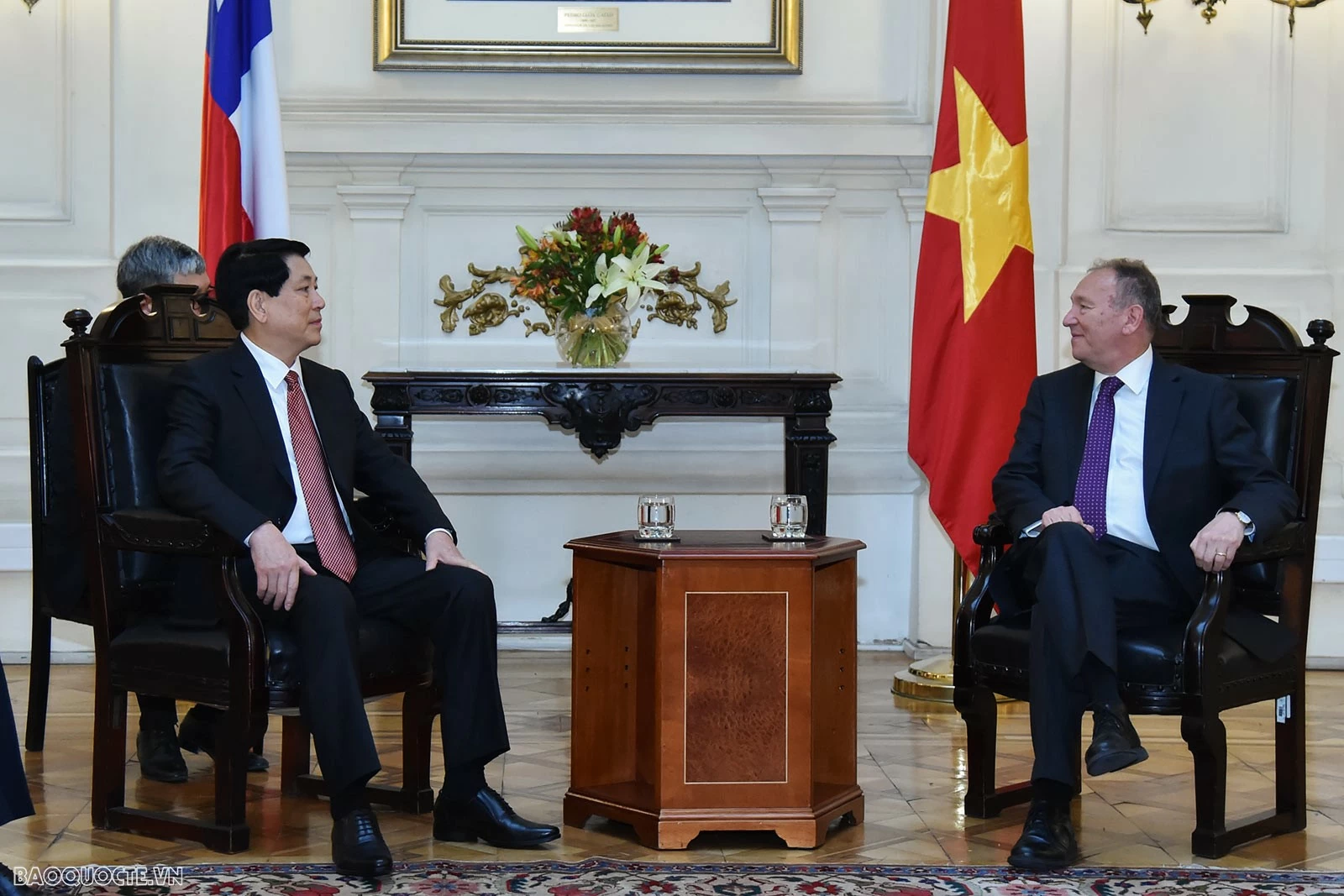 President Luong Cuong meets Chilean Senate President José Garcia Ruminot in Santiago President Luong Cuong meets Chilean Senate President José Garcia Ruminot in Santiago