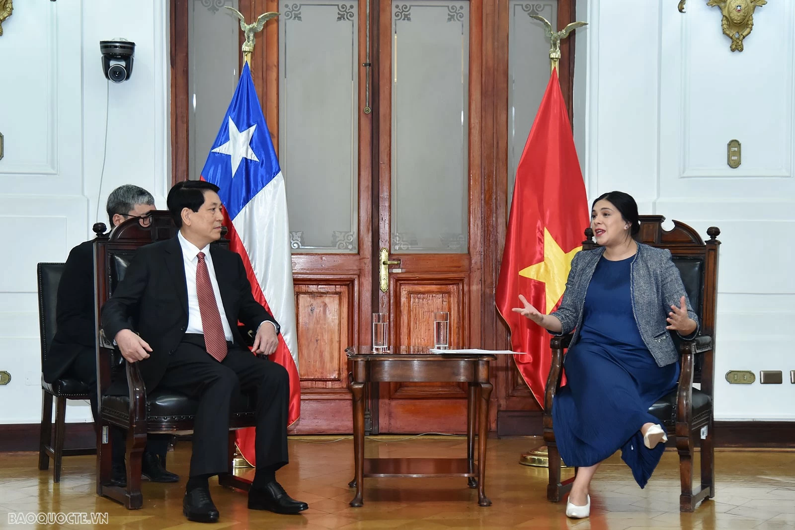 President Luong Cuong meets with Speaker of the Chamber of Deputies of Chile Karol Cariola in Santiago President Luong Cuong meets with Speaker of the Chamber of Deputies of Chile Karol Cariola in Santiago
