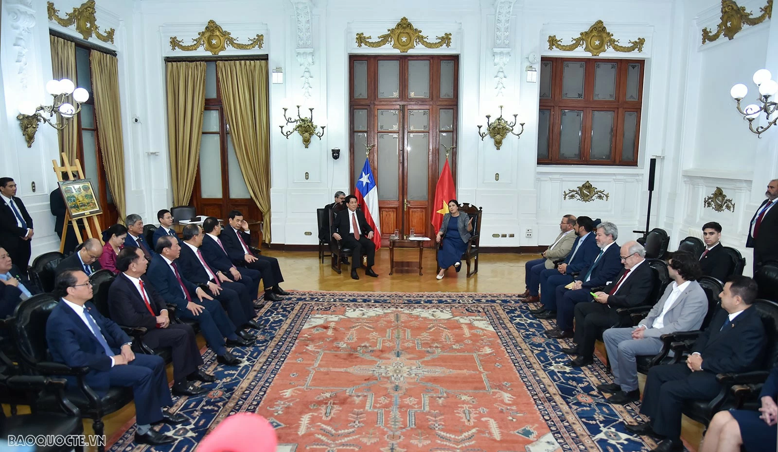 President Luong Cuong meets with Speaker of the Chamber of Deputies of Chile Karol Cariola in Santiago President Luong Cuong meets with Speaker of the Chamber of Deputies of Chile Karol Cariola in Santiago