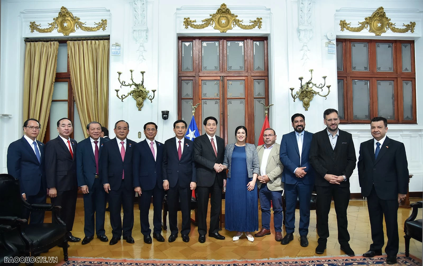 President Luong Cuong meets with Speaker of the Chamber of Deputies of Chile Karol Cariola in Santiago President Luong Cuong meets with Speaker of the Chamber of Deputies of Chile Karol Cariola in Santiago
