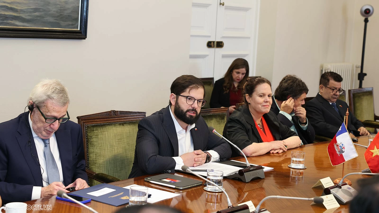 Vietnam, Chile Presidents hold talks to advance bilateral ties Vietnam, Chile Presidents hold talks to advance bilateral ties