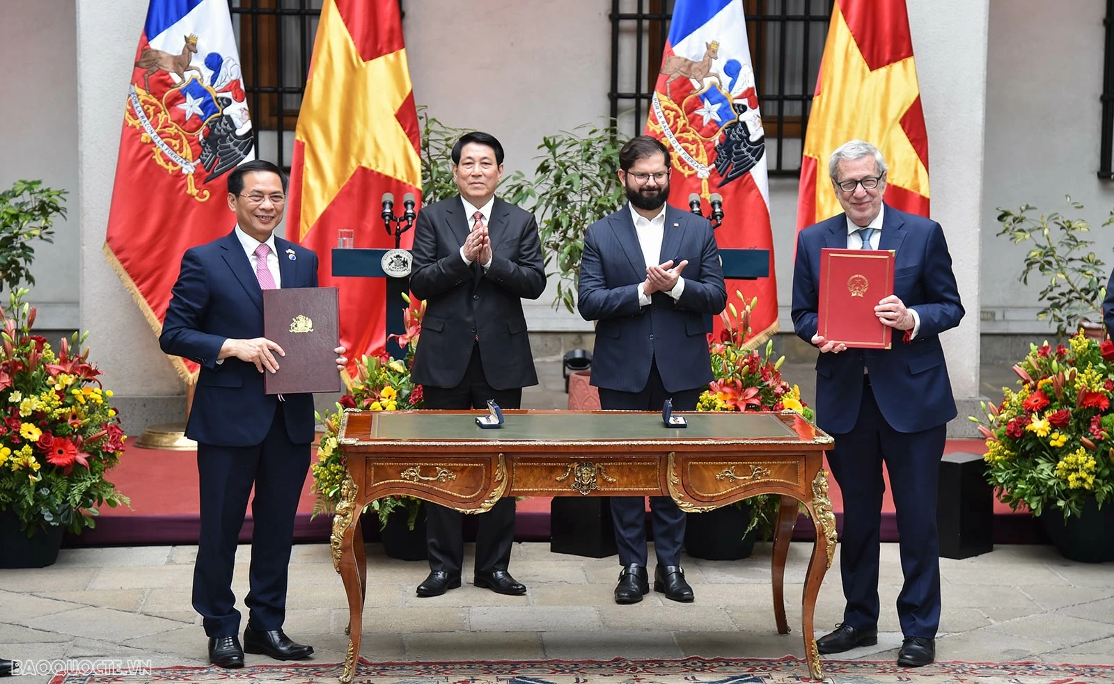 Vietnam, Chile adopt joint statement Vietnam, Chile adopt joint statement