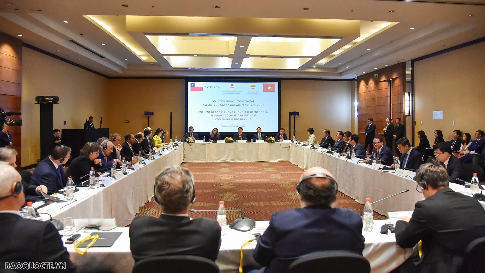 President Luong Cuong meets with Chilean leading business group President Luong Cuong meets with Chilean leading business group
