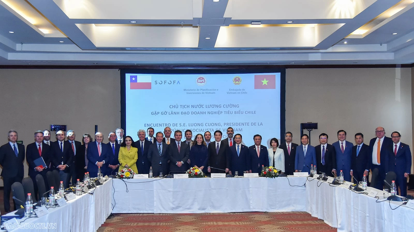 President Luong Cuong meets with Chilean leading business group President Luong Cuong meets with Chilean leading business group