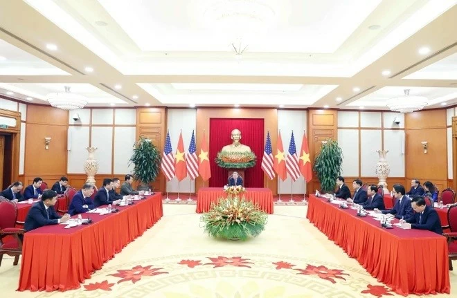 General Secretary To Lam holds phone talks with President-elect of US General Secretary To Lam holds phone talks with President-elect of US