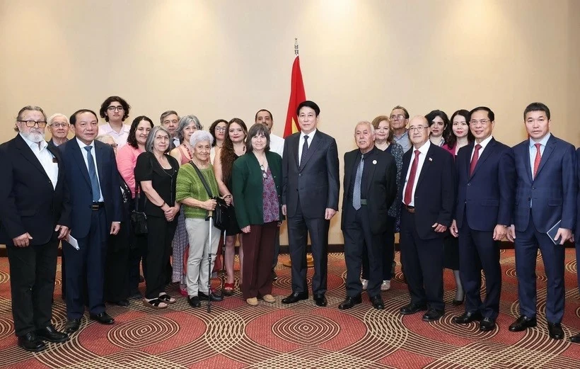 President Luong Cuong receives Chile-Vietnam Cultural Institute delegation President Luong Cuong receives Chile-Vietnam Cultural Institute delegation