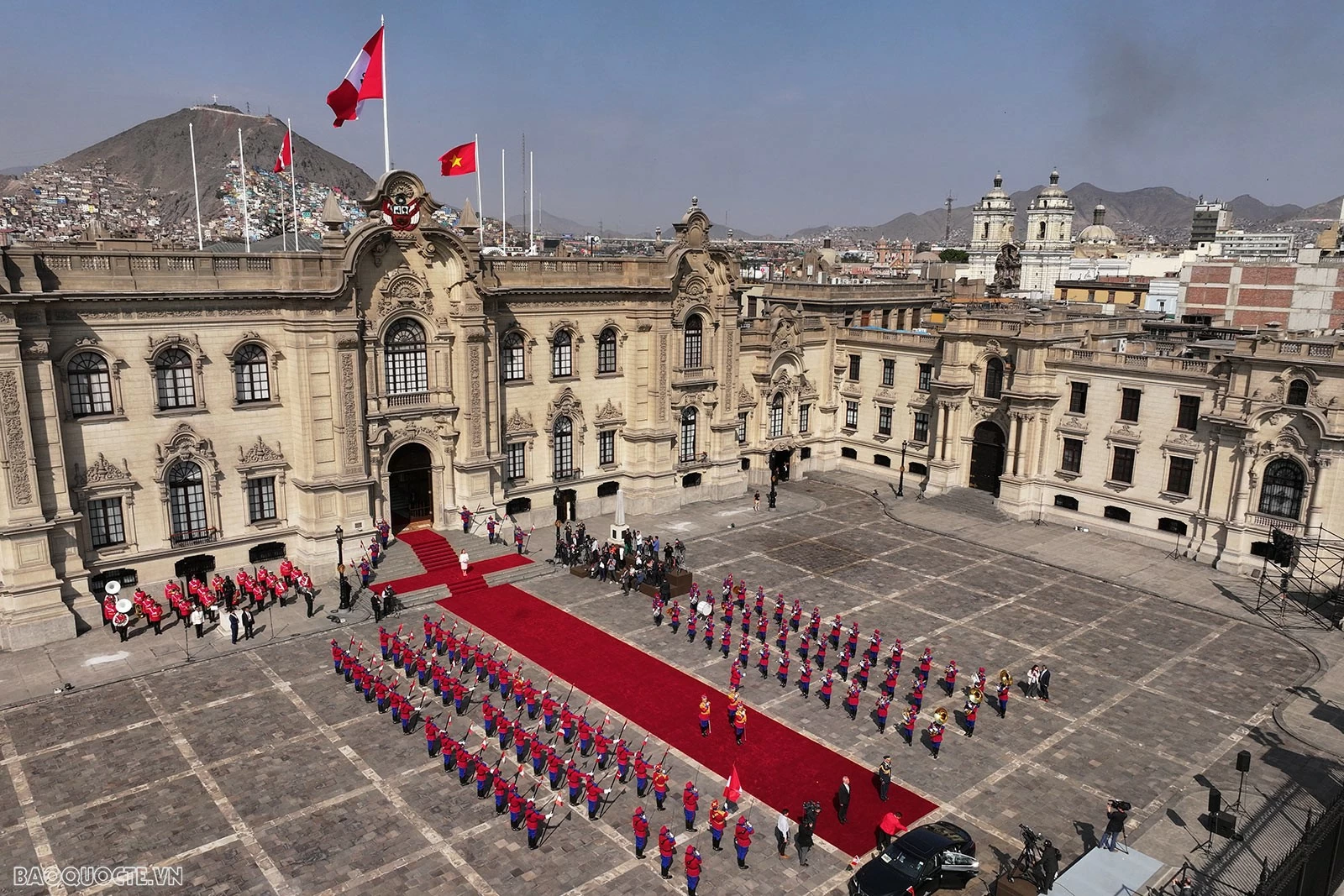 Welcome ceremony held for President Luong Cuong in Lima Welcome ceremony held for President Luong Cuong in Lima