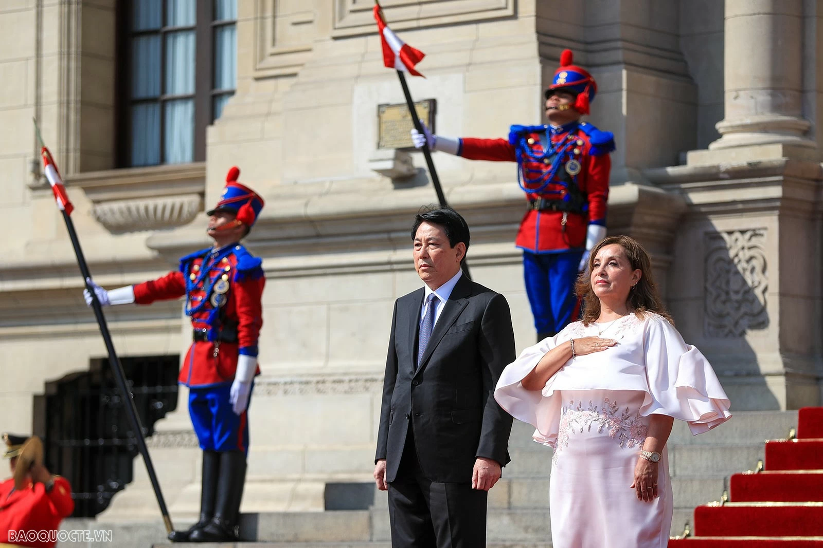 Welcome ceremony held for President Luong Cuong in Lima Welcome ceremony held for President Luong Cuong in Lima