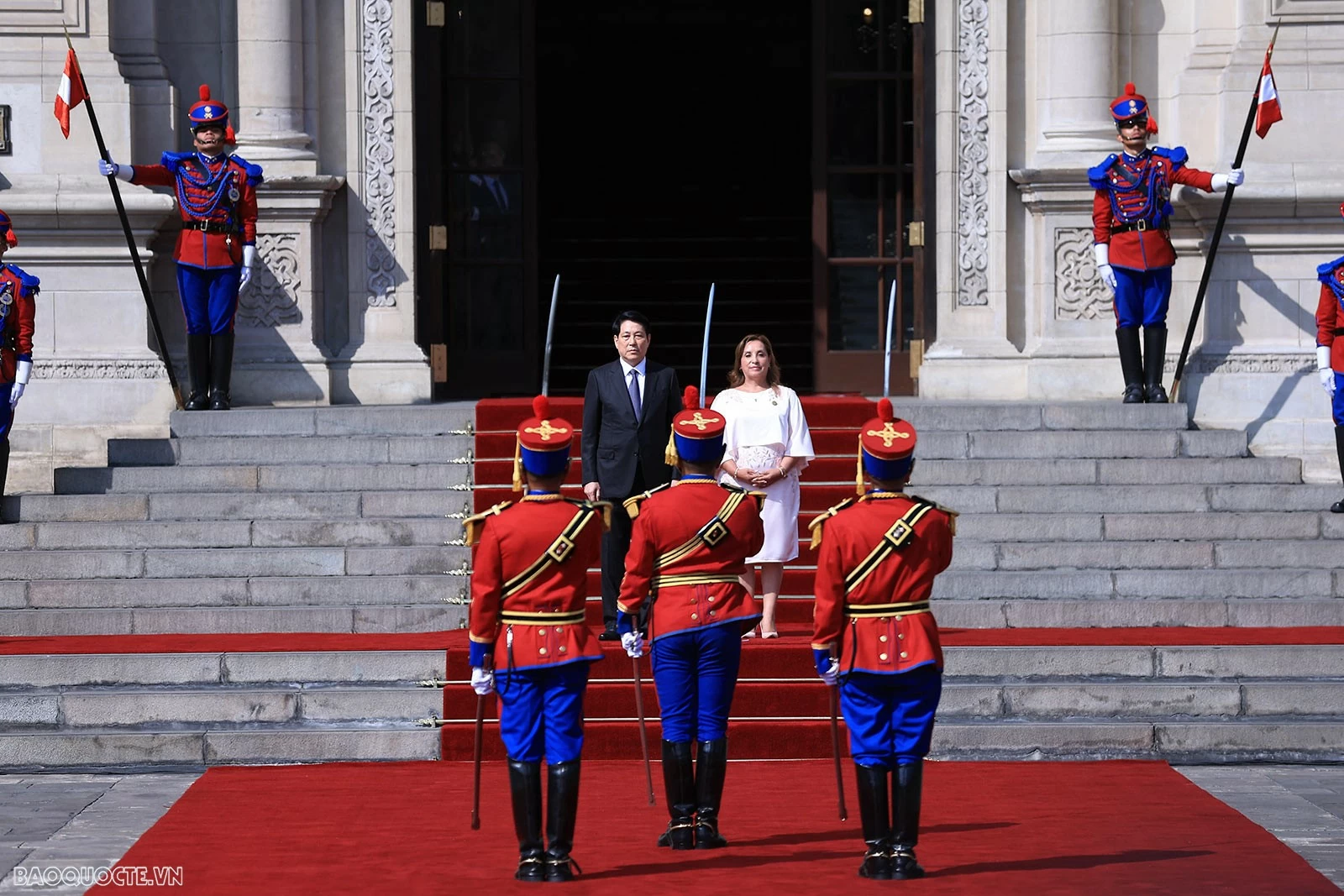 Welcome ceremony held for President Luong Cuong in Lima Welcome ceremony held for President Luong Cuong in Lima