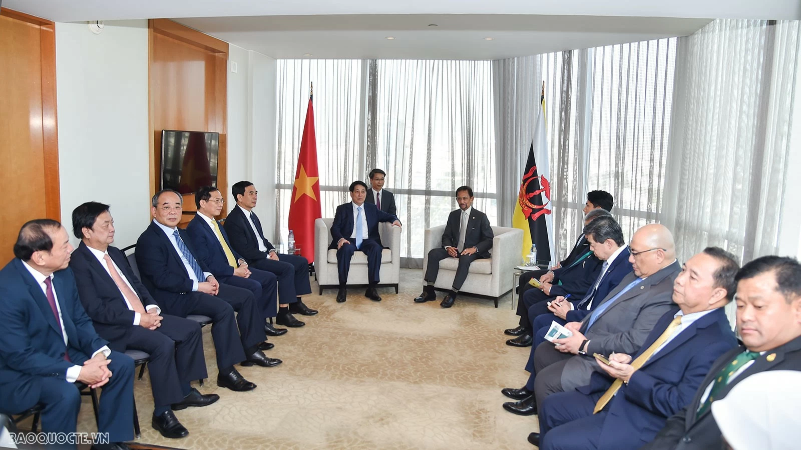 President Luong Cuong meets with Sultan of Brunei
