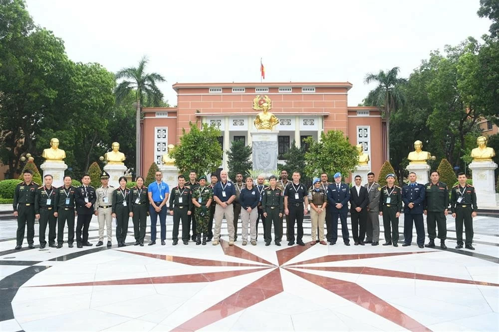 Vietnam joins preparing trainers for peacekeeping courses Vietnam joins preparing trainers for peacekeeping courses
