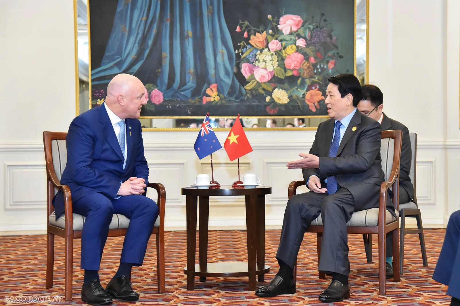 President Luong Cuong meets with New Zealand's Prime Minister Christopher Luxon in Lima President Luong Cuong meets with New Zealand's Prime Minister Christopher Luxon in Lima