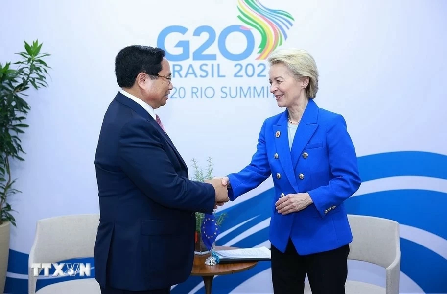 PM Pham Minh Chinh meets with world leaders on G20 Summit occasion PM Pham Minh Chinh meets with world leaders on G20 Summit occasion