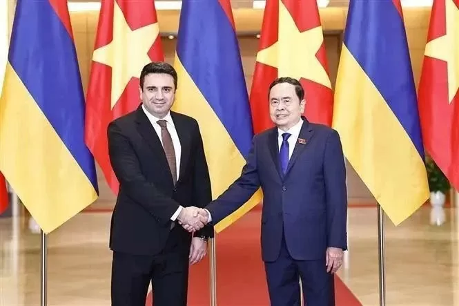 Vietnam, Armenia National Assembly leaders hold talks in Hanoi Vietnam, Armenia National Assembly leaders hold talks in Hanoi