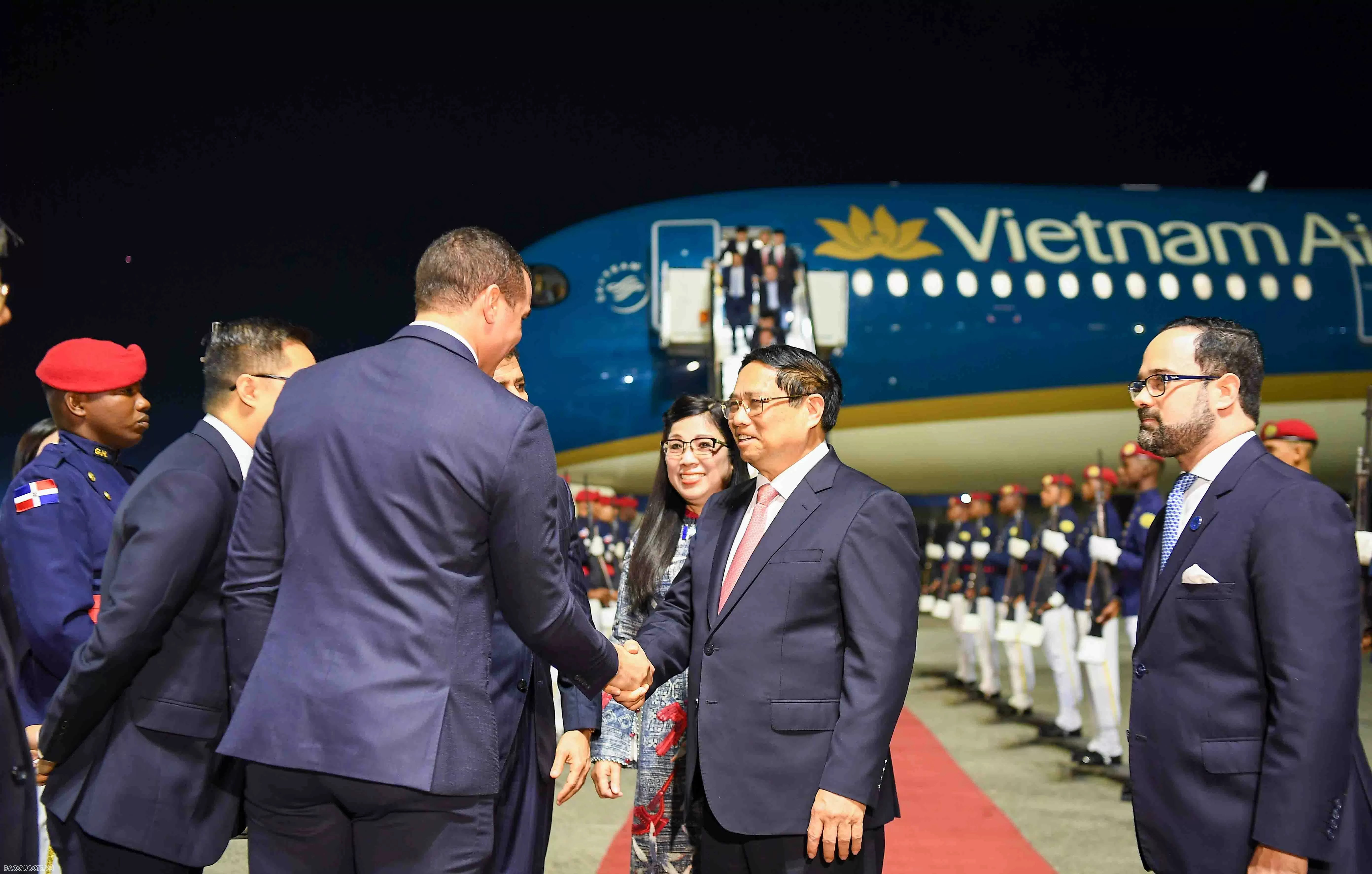 PM Pham Minh Chinh arrives in Santo Domingo, starting official visit to Dominican Republic PM Pham Minh Chinh arrives in Santo Domingo, starting official visit to Dominican Republic