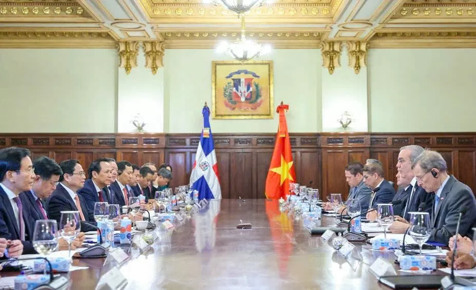 PM Pham Minh Chinh hold talks with President of Dominican Republic in Santo Domingo PM Pham Minh Chinh hold talks with President of Dominican Republic in Santo Domingo