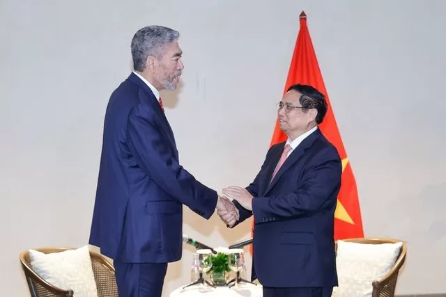 PM Pham Minh Chinh receives General Secretary of MIU Party of Dominican Republic PM Pham Minh Chinh receives General Secretary of MIU Party of Dominican Republic