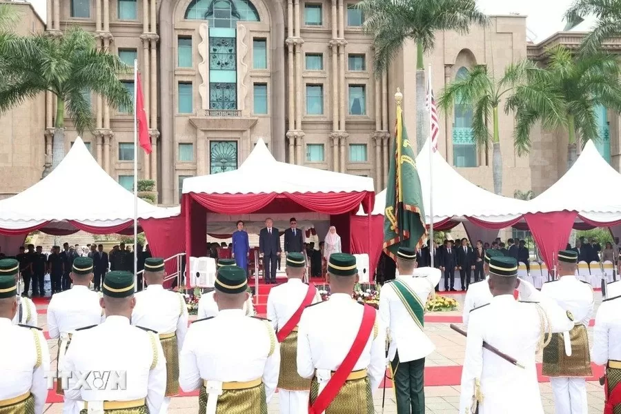 Welcome ceremony held for General Secretary To Lam in Malaysia Welcome ceremony held for General Secretary To Lam in Malaysia