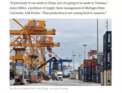 Vietnam to grasp bigger business opportunities in Trump 2.0 administration: US media Vietnam to grasp bigger business opportunities in Trump 2.0 administration: US media