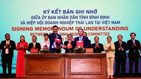 Meeting in Binh Dinh enhances cooperation with Thai businesses Meeting in Binh Dinh enhances cooperation with Thai businesses