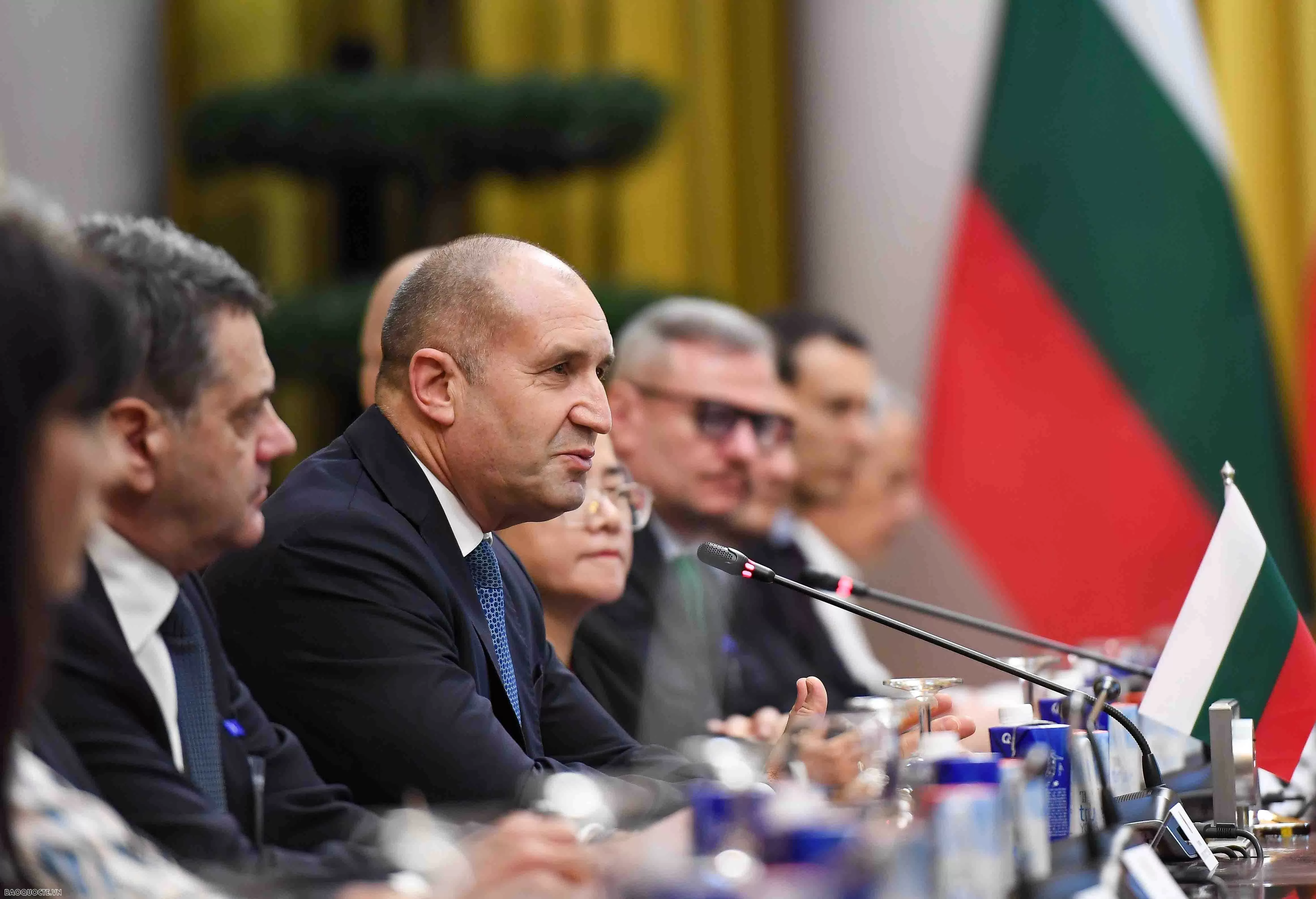 Vietnam, Bulgaria Presidents hold talks in Hanoi Vietnam, Bulgaria Presidents hold talks in Hanoi