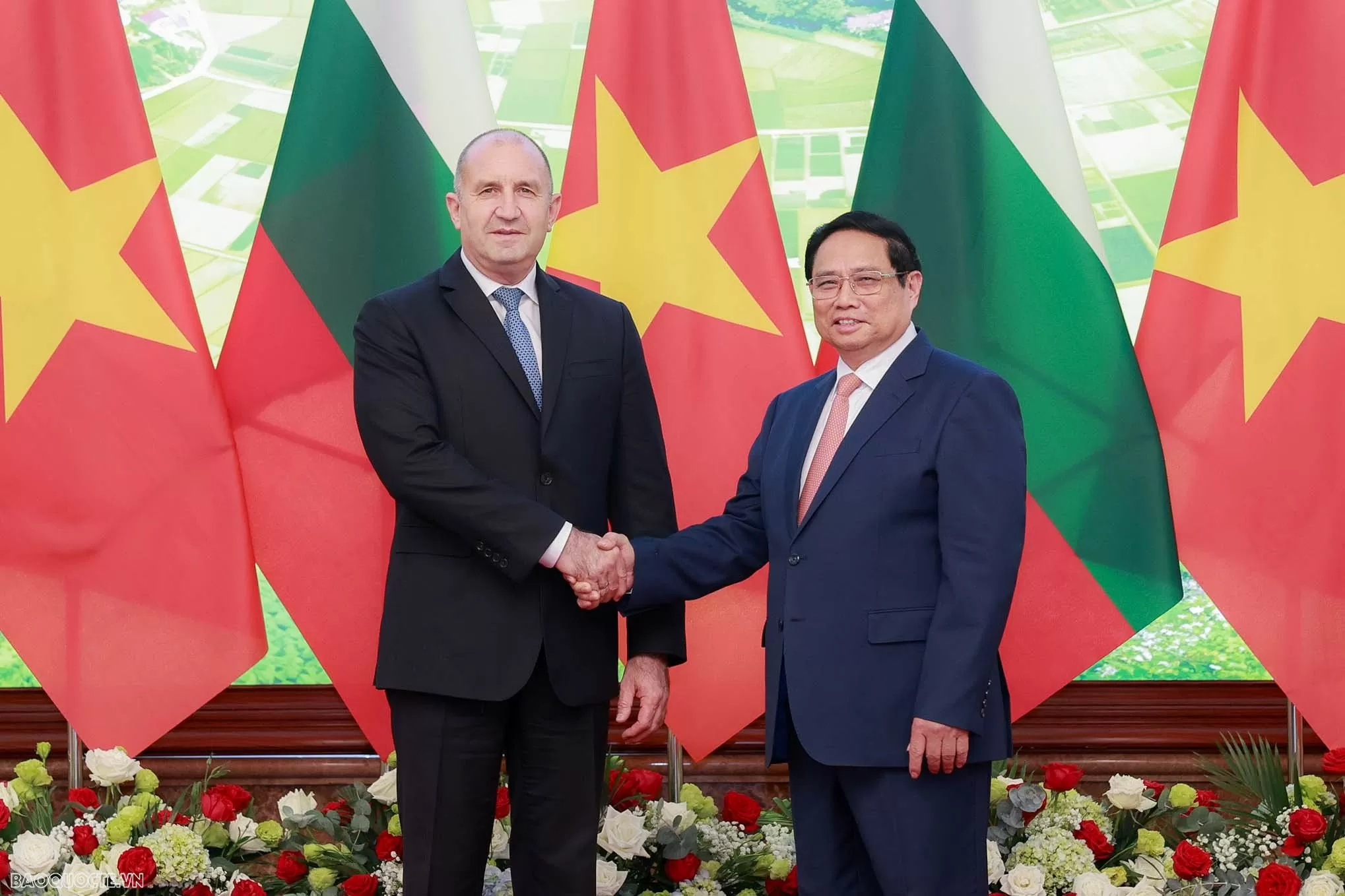 PM Pham Minh Chinh meets with Bulgarian President to discuss key areas of cooperation PM Pham Minh Chinh meets with Bulgarian President to discuss key areas of cooperation