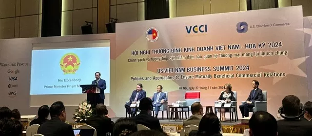 PM Pham Minh Chinh attends 2024 US-Vietnam Business Summit in Hanoi PM Pham Minh Chinh attends 2024 US-Vietnam Business Summit in Hanoi