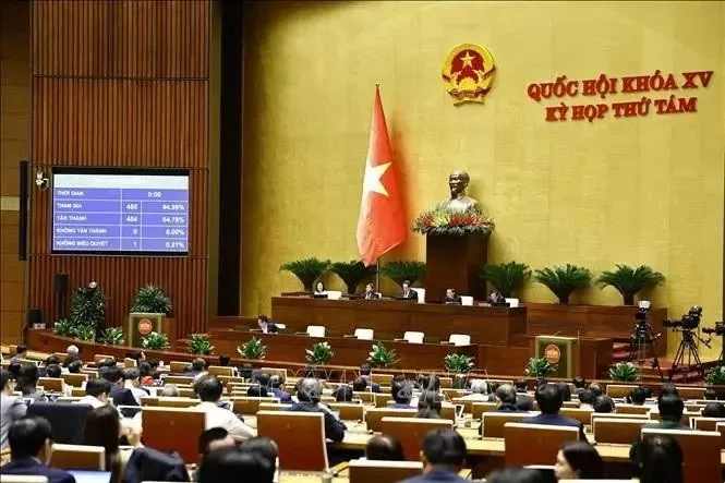 National Assembly passes revised law on human trafficking prevention, control National Assembly passes revised Law on Human Trafficking Prevention and Control