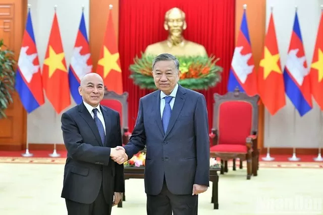 General Secretary To Lam affirmed Vietnam to give top priority to relations with Cambodia General Secretary To Lam affirmed Vietnam to give top priority to relations with Cambodia