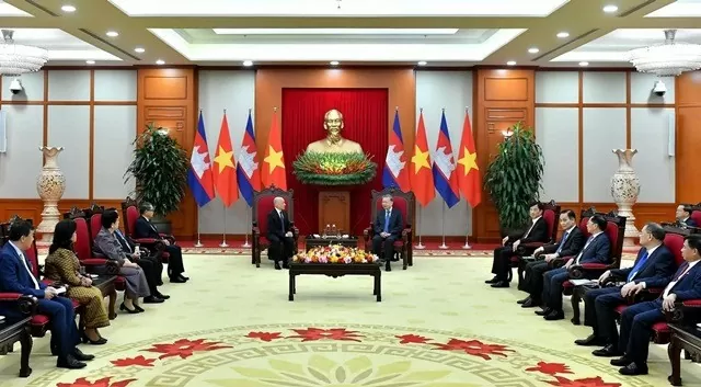 General Secretary To Lam affirmed Vietnam to give top priority to relations with Cambodia General Secretary To Lam affirmed Vietnam to give top priority to relations with Cambodia
