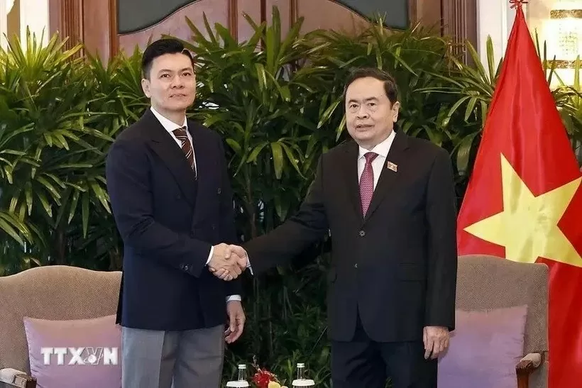 NA Chairman Tran Thanh Man receives leader of Singapore’s Sembcorp Development NA Chairman Tran Thanh Man receives leader of Singapore’s Sembcorp Development