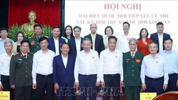 General Secretary To Lam meets with Hung Yen voters