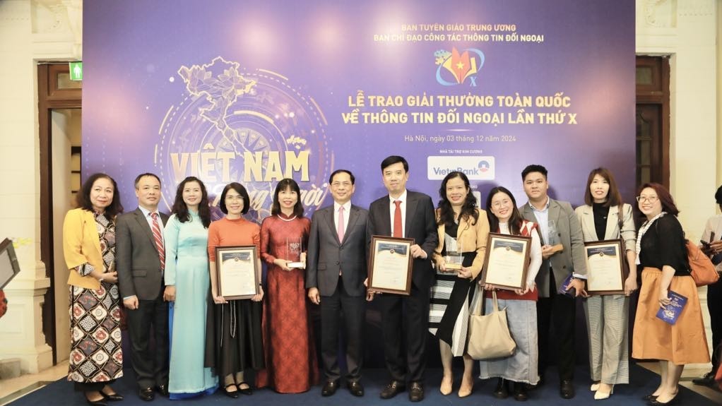 10th National External Information Service Awards ceremony showcases Vietnam's standing