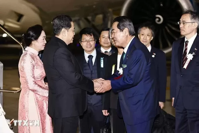 NA Chairman Tran Thanh Man arrived in Tokyo, starting official visit to Japan NA Chairman Tran Thanh Man arrived in Tokyo, starting official visit to Japan