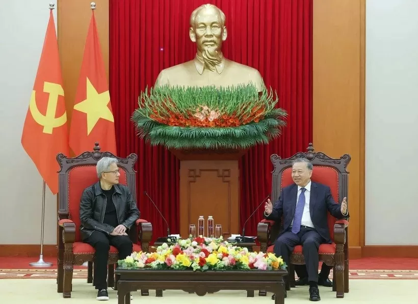 Vietnam sees NVIDIA leading partner in semiconductor, AI: Party leader Vietnam sees NVIDIA leading partner in semiconductor, AI: Party leader