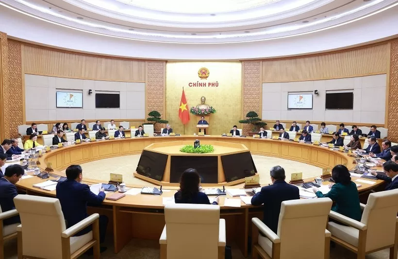 PM Pham Minh Chinh chairs Government’s monthly meeting PM Pham Minh Chinh chairs Government’s monthly meeting
