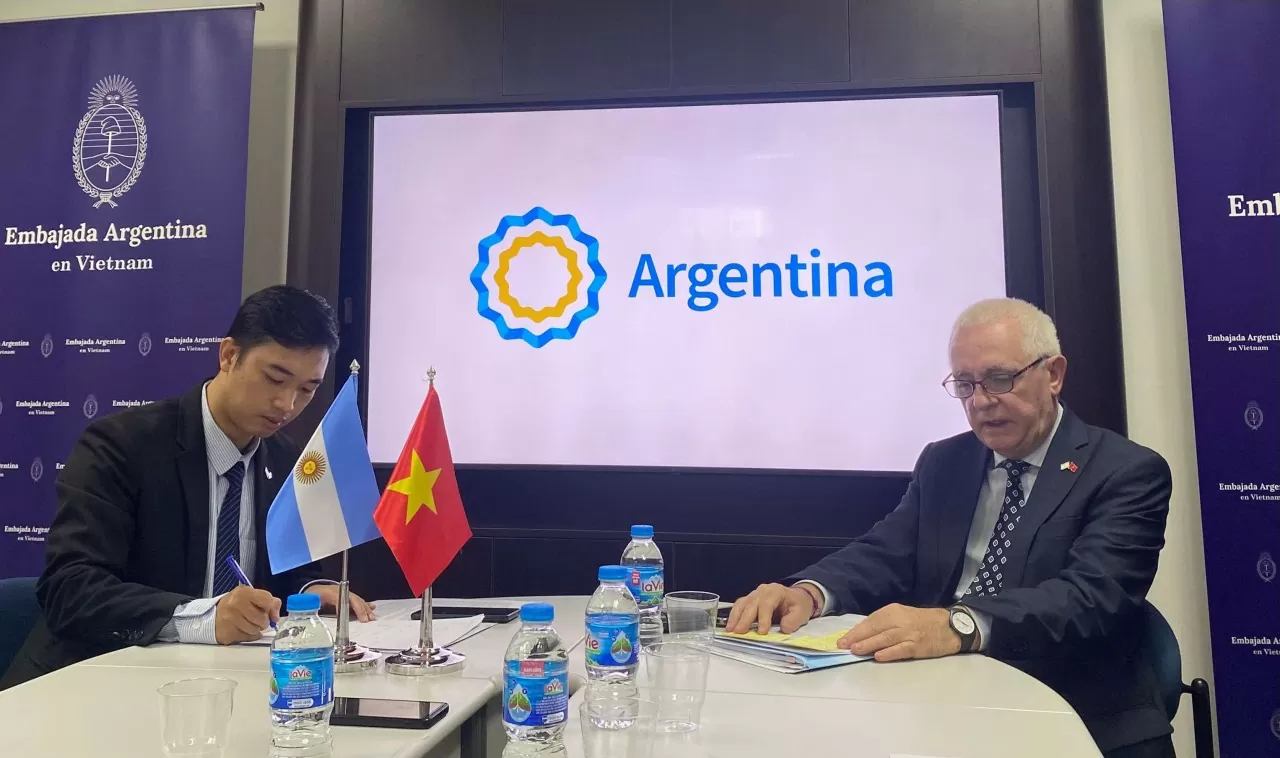 Đại sứ Argentina Marcos A. Bednarski. (Ảnh: Ngọc Anh) Đại sứ Argentina Marcos A. Bednarski. (Ảnh: Ngọc Anh)