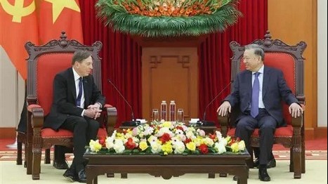 General Secretary To Lam receives KKR investment firm calling for contribution to Vietnam-US ties