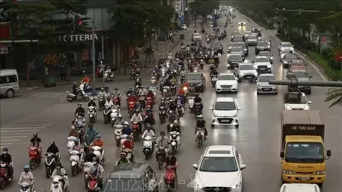 The number of traffic accidents decreased significantly during Tet holiday