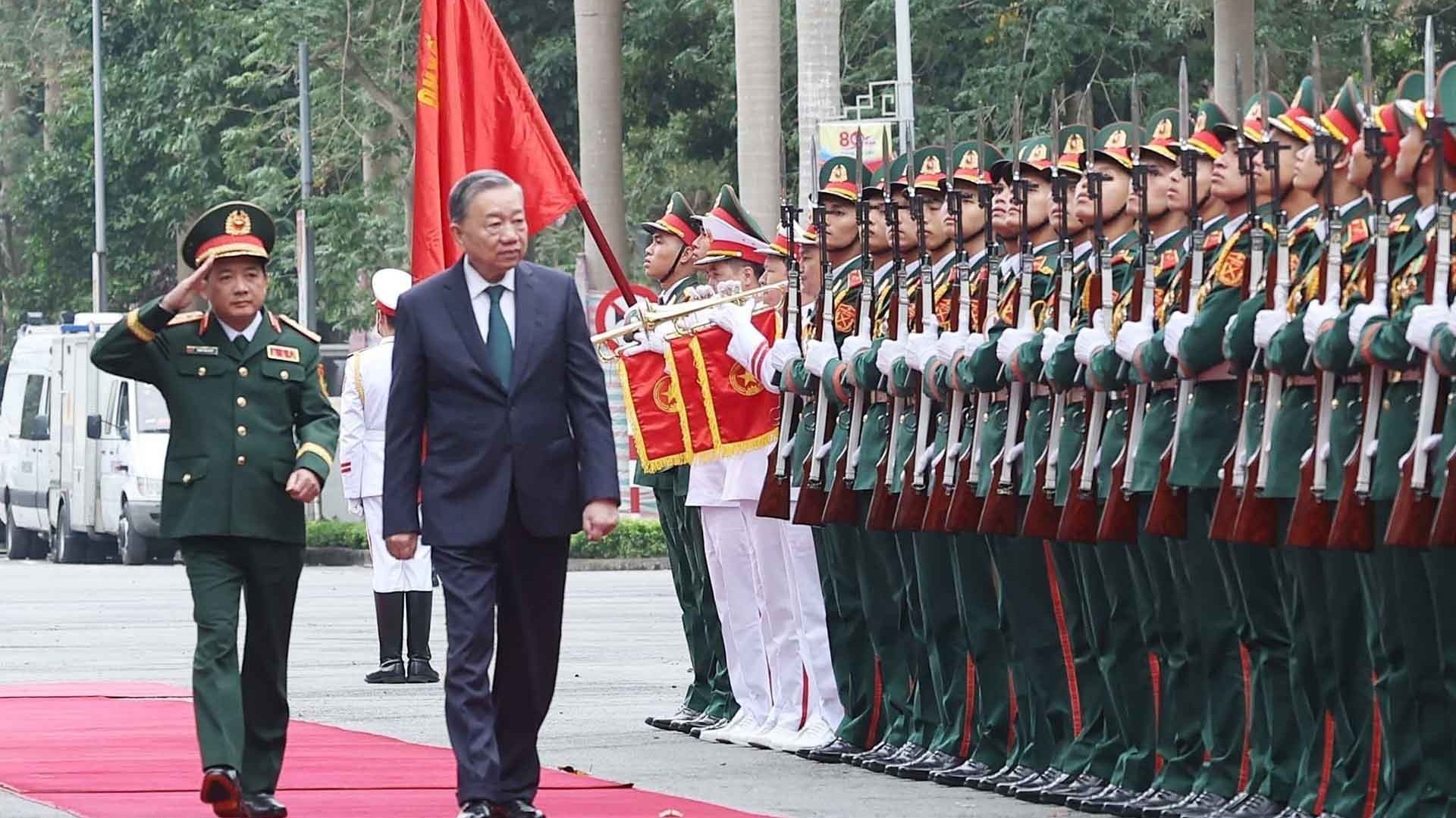 General Secretary To Lam attends celebration of 80th anniversary of VPA's Politics General Department